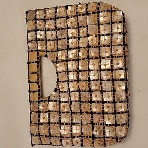 Vintage Shell Clutch by Aldo